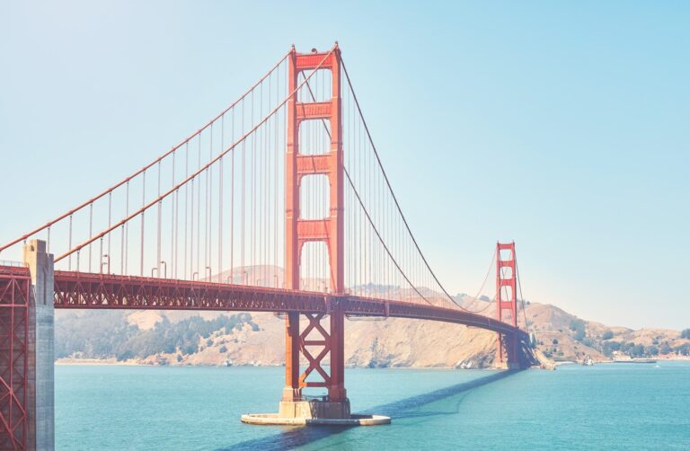 Golden Gate Bridge, San Francisco, USA.