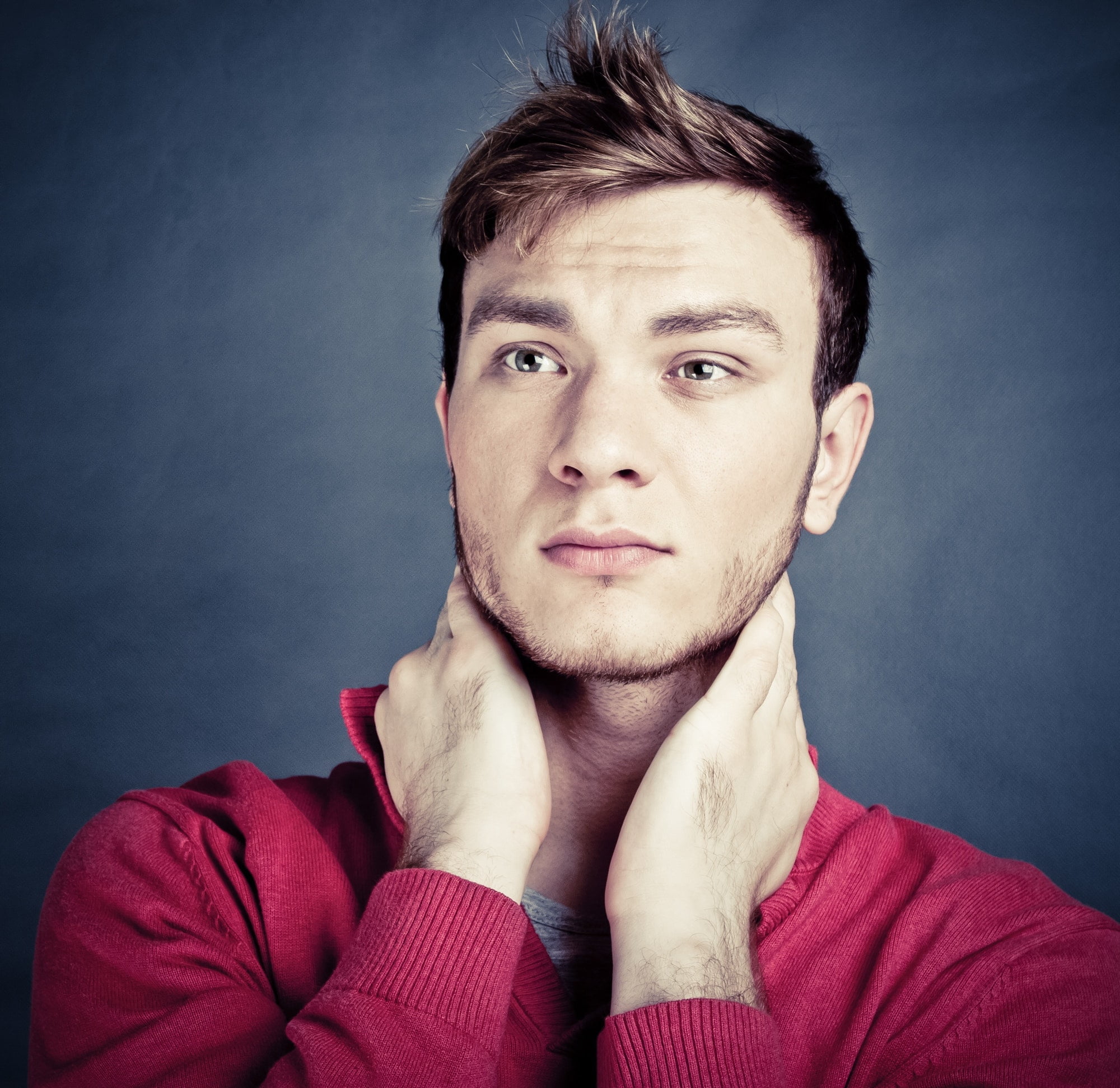 Portrait of an handsome man